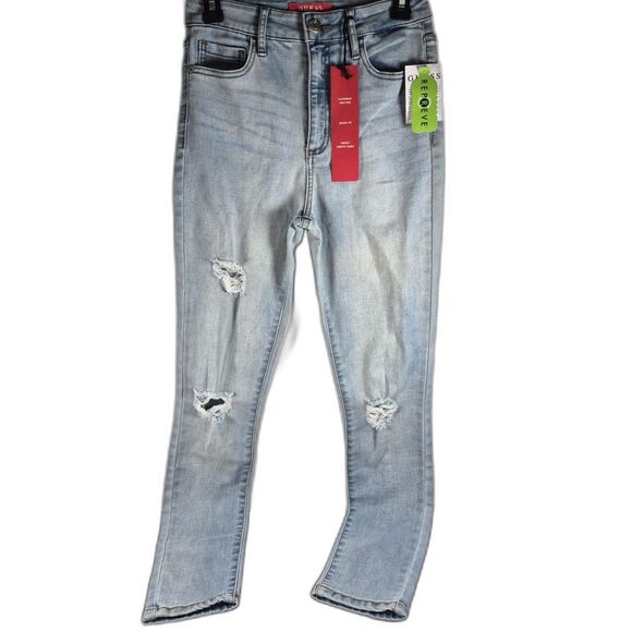 Guess Distressed Denim Jeans - Size 26" - NWT - Picture 2 of 6
